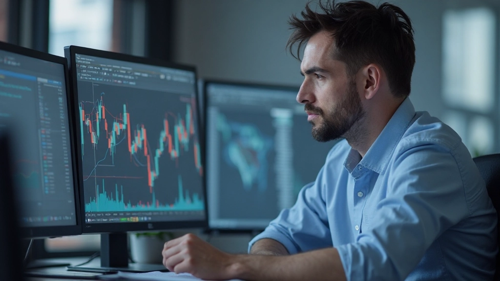 Technische Analyse Grundlagen mit Charts und Mustern auf Bildschirm