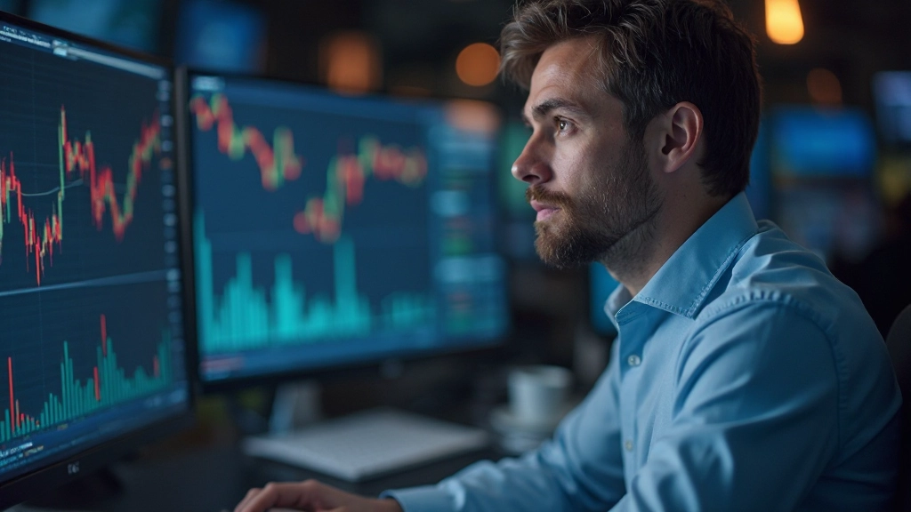 Finanzmarkt-Diagramme und globale Handelsindikatoren