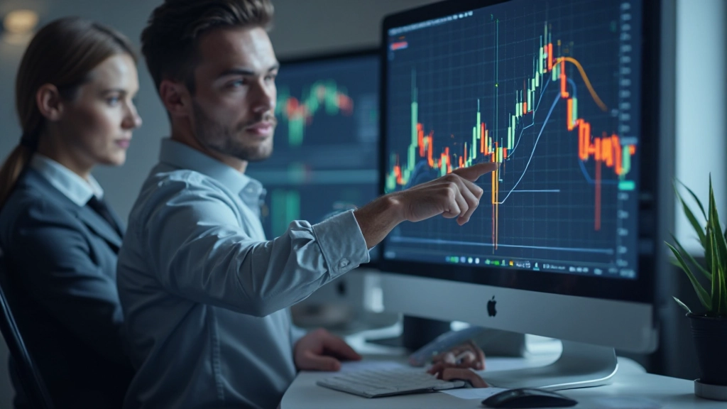 Detaillierte Chartanalyse zeigt technische Muster und Indikatoren, die Trader zur Vorhersage nutzen