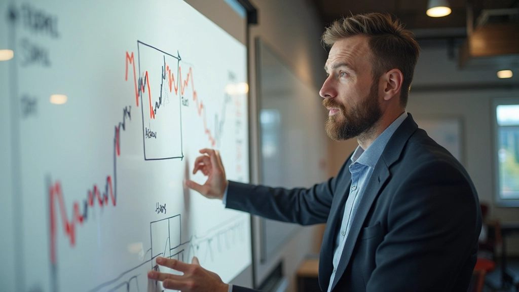 Waage mit Angebot auf einer Seite und Nachfrage auf der anderen Seite im Gleichgewicht