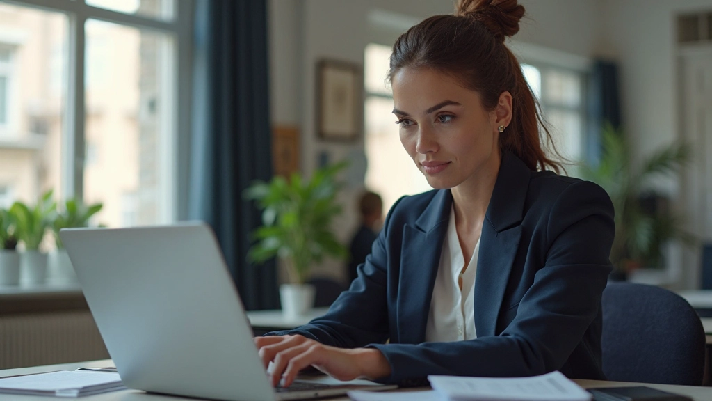 Trader überprüft Backtesting-Ergebnisse und Daten auf Laptop-Bildschirm mit Grafiken