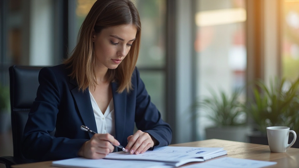 Detailliertes Diagramm mit Handelsstrategie-Planung, Notizen und Analysen auf Schreibtisch