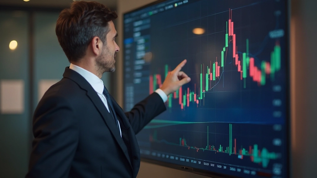 Chartdiagramm mit grüner aufwärts gerichteter Linie und Gewinnzielmarkierung oben