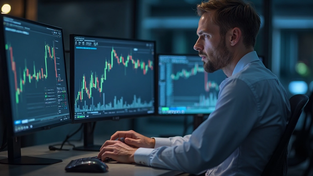 Finanzdiagramm zeigt Hebelwirkung und Margin-Konzepte mit aufsteigenden und absteigenden Balken