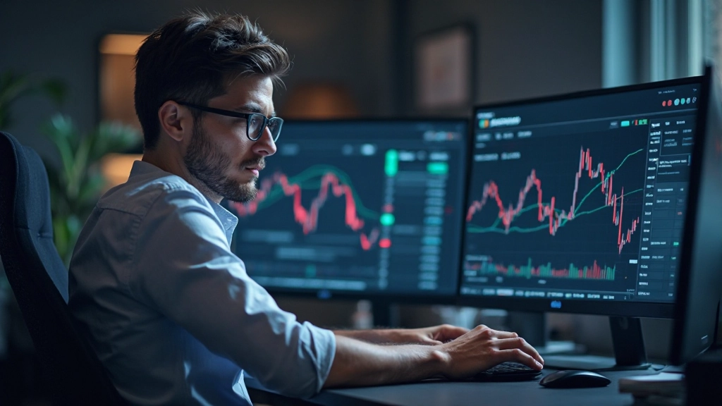 Echtzeit Forex Kurse und Währungspaare mit Candlestick Charts auf globalem Handelsbildschirm