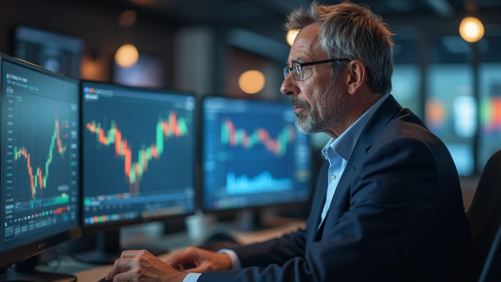 Diagramm zeigt Verlauf eines Margin Call Szenarios mit Preisrückgang