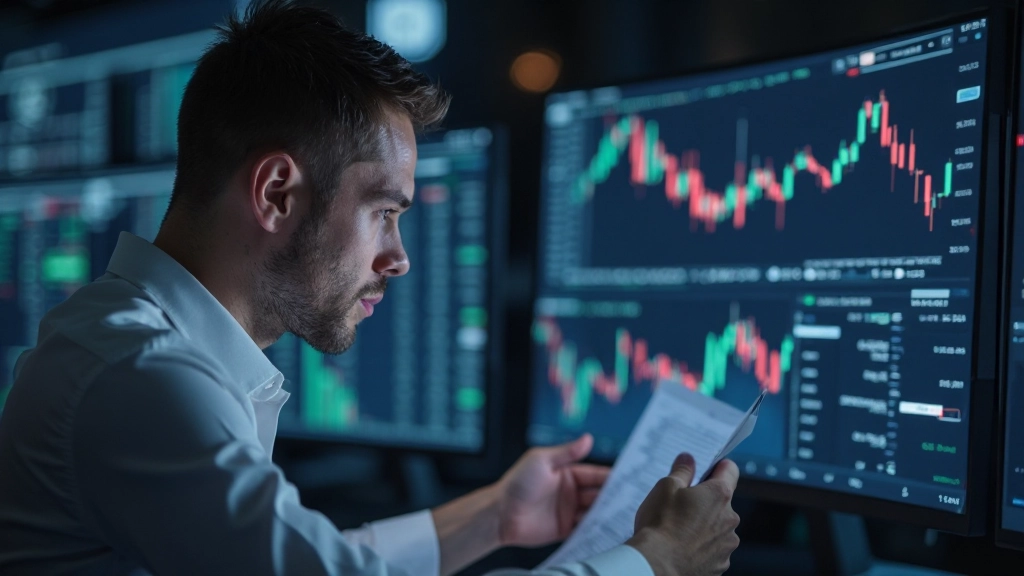 Finanzmarkt-Datenanalyse mit Grafiken und Diagrammen