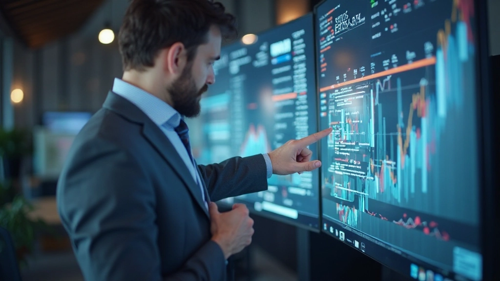 Digitales Transaktions-Prozessdiagramm mit leuchtenden Schritten und Netzwerkverbindungen