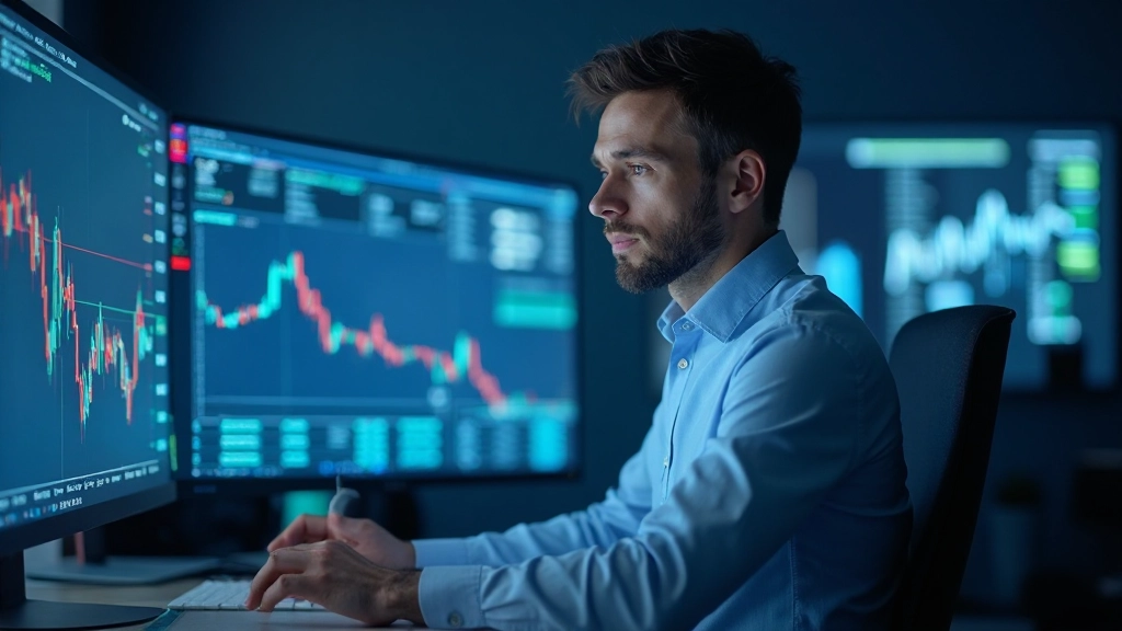 Digitale Datenströme und Informationsfluss in Echtzeit auf Bildschirmen