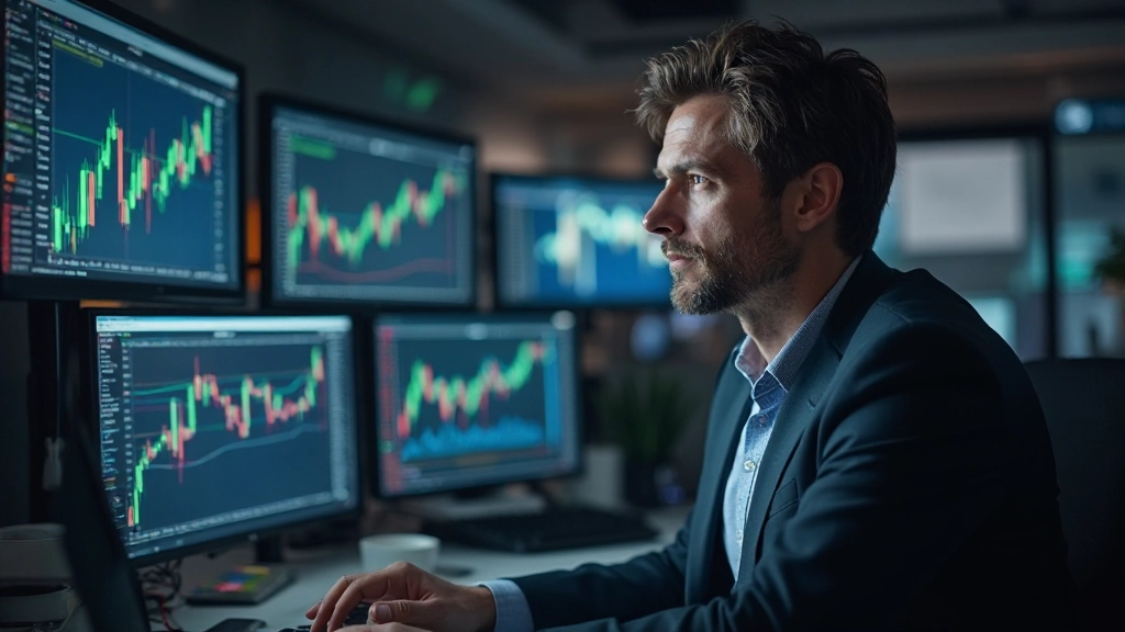 Bildschirm zeigt mehrere gleichzeitig offene Trading-Positionen mit unterschiedlichen Vermögenswerten