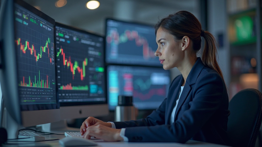 Grafische Darstellung von Marktmechanismen und globalen Finanzmärkten